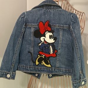 babyGap | Disney Minnie Mouse Denim Icon Jacket